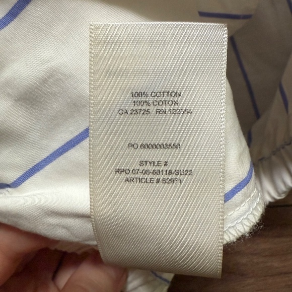 Wilfred Free | Size 2XS | Breeze 3" Organic Cotton Shorts - Picture 8 of 8